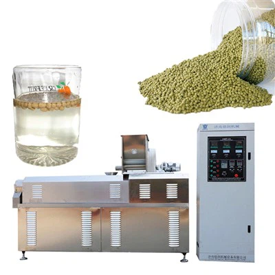 Fisk räkor foder produktionslinje maskin