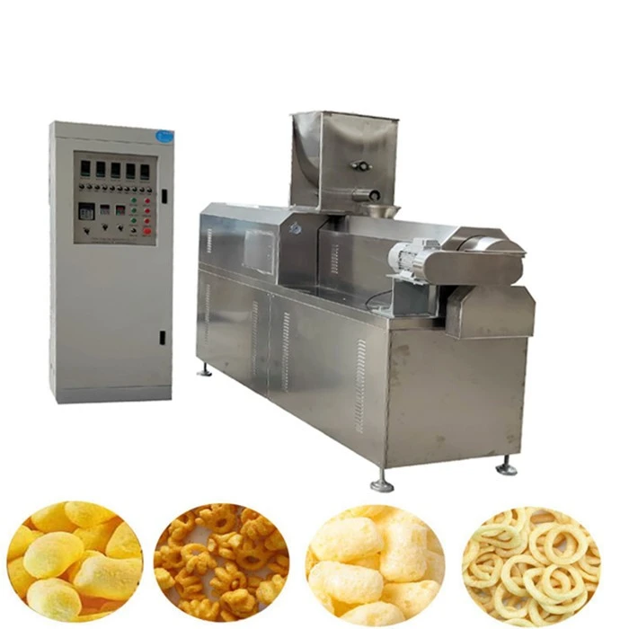 Corn Puff Snack Extruder Plant