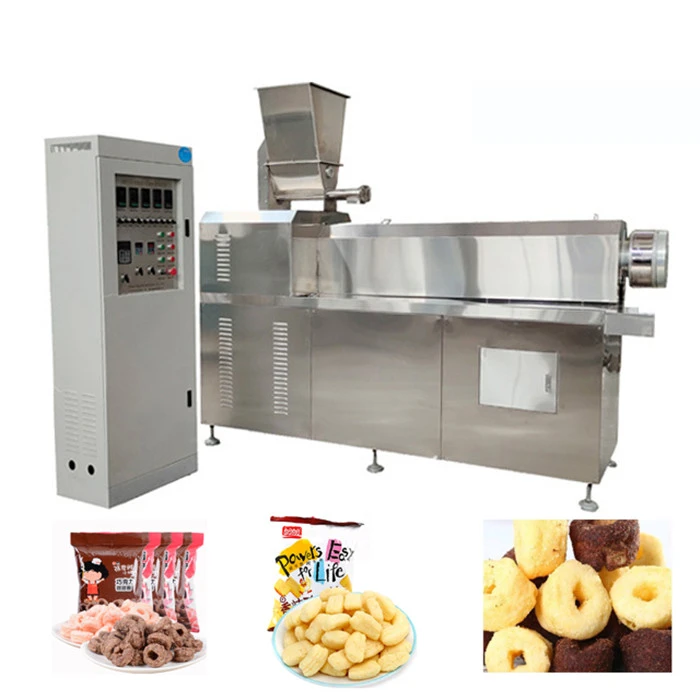 Extruder Puff Snack Cheese Ball Production